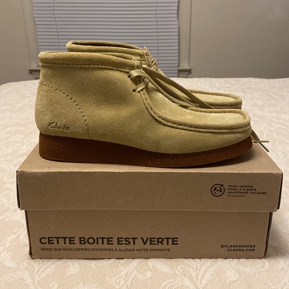 Clark’s Wallabee Boot Maple Suede size 8.5 - Picture 4 of 4